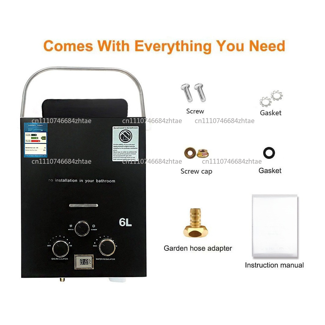 Propane LPG  Gas Tankless Wate - Outdoor Camping Water Heater review and price